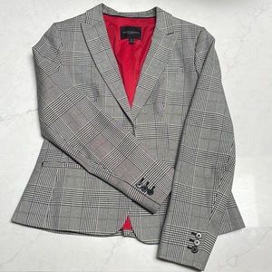 Banana Republic Plaid Classic Fit Blazer